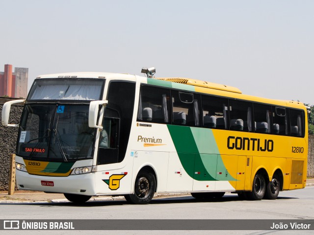 Empresa Gontijo de Transportes 12810 na cidade de São Paulo, São Paulo, Brasil, por João Victor. ID da foto: 7820873.