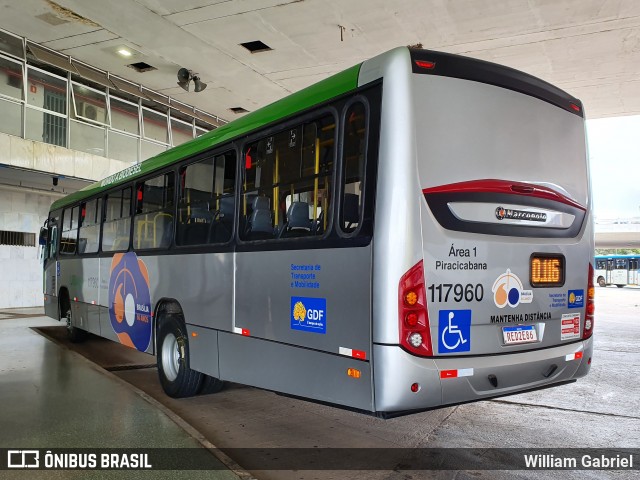 Viação Piracicabana Distrito Federal 117960 na cidade de Brasília, Distrito Federal, Brasil, por William Gabriel. Número da foto: #7820920.