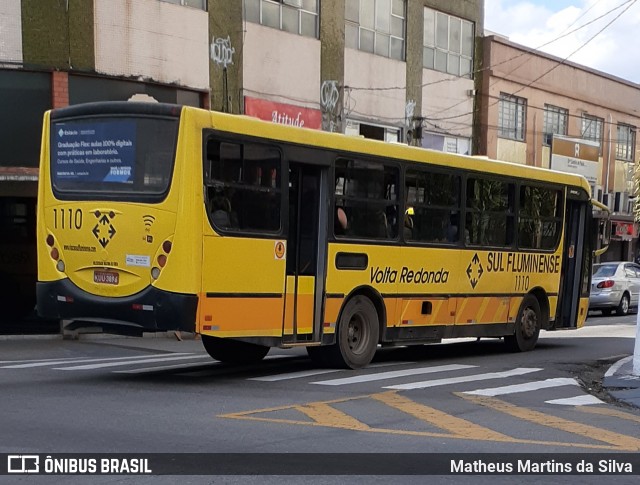 Viação Sul Fluminense 1110 na cidade de Volta Redonda, Rio de Janeiro, Brasil, por Matheus Martins da Silva. Número da foto: #7819707.