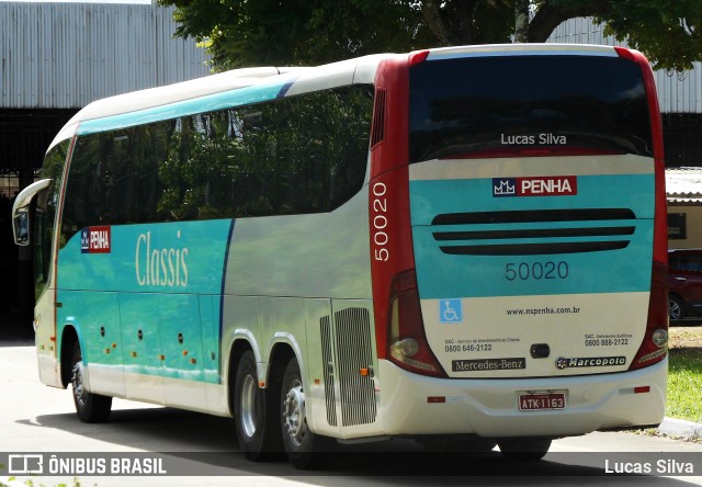 Empresa de Ônibus Nossa Senhora da Penha 50020 na cidade de Recife, Pernambuco, Brasil, por Lucas Silva. ID da foto: 7822084.