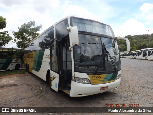 Empresa Gontijo de Transportes 11565 na cidade de Belo Horizonte, Minas Gerais, Brasil, por Paulo Alexandre da Silva. ID da foto: 7822070.