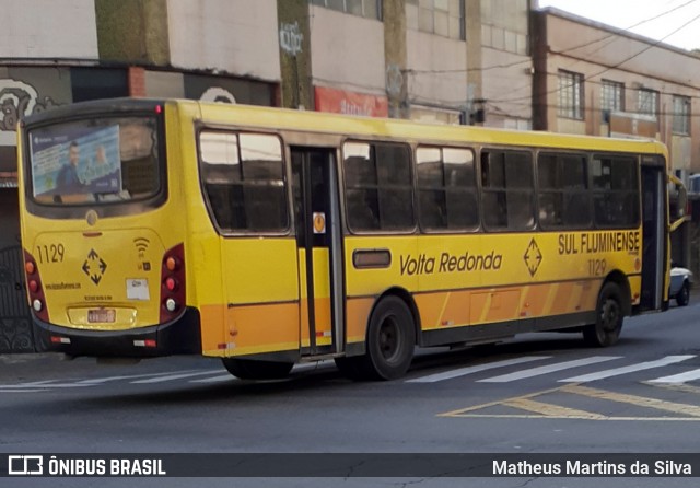 Viação Sul Fluminense 1129 na cidade de Volta Redonda, Rio de Janeiro, Brasil, por Matheus Martins da Silva. Número da foto: #7823214.