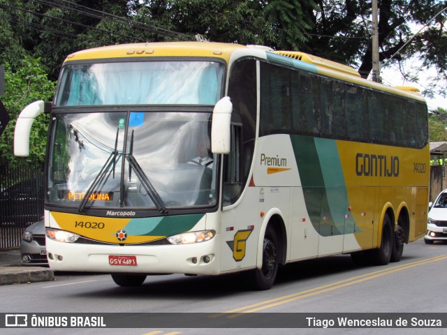 Empresa Gontijo de Transportes 14020 na cidade de Belo Horizonte, Minas Gerais, Brasil, por Tiago Wenceslau de Souza. Número da foto: #7823821.