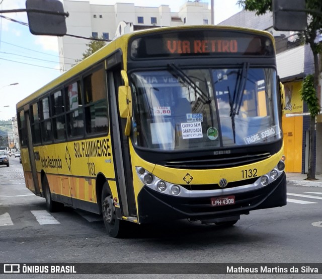 Viação Sul Fluminense 1132 na cidade de Volta Redonda, Rio de Janeiro, Brasil, por Matheus Martins da Silva. Número da foto: #7823267.