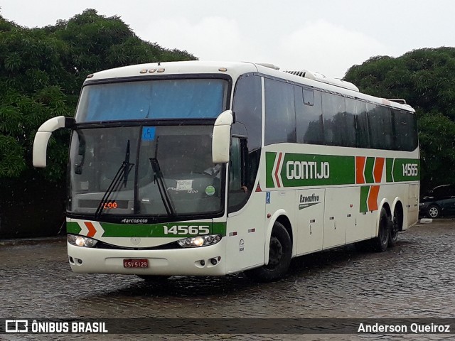 Empresa Gontijo de Transportes 14565 na cidade de Vitória da Conquista, Bahia, Brasil, por Anderson Queiroz. ID da foto: 7824529.