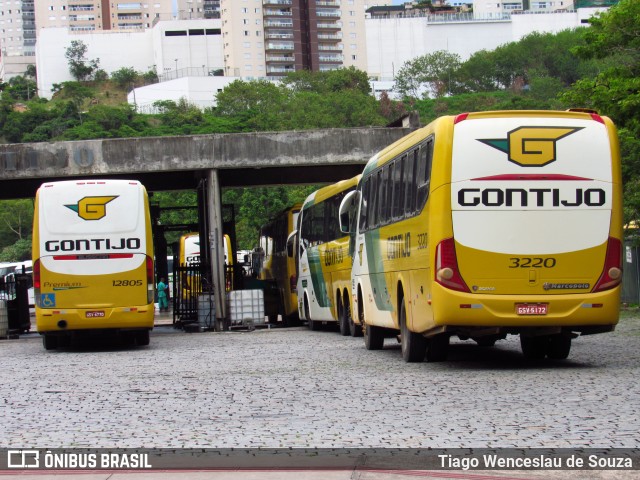 Empresa Gontijo de Transportes 12805 na cidade de Belo Horizonte, Minas Gerais, Brasil, por Tiago Wenceslau de Souza. ID da foto: 7823881.