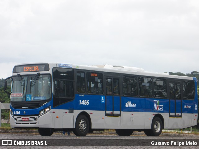Itamaracá Transportes 1.456 na cidade de Abreu e Lima, Pernambuco, Brasil, por Gustavo Felipe Melo. Número da foto: #7824690.