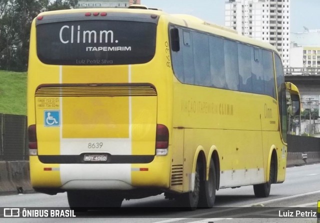 Viação Itapemirim 8639 na cidade de Resende, Rio de Janeiro, Brasil, por Luiz Petriz. ID da foto: 7824148.