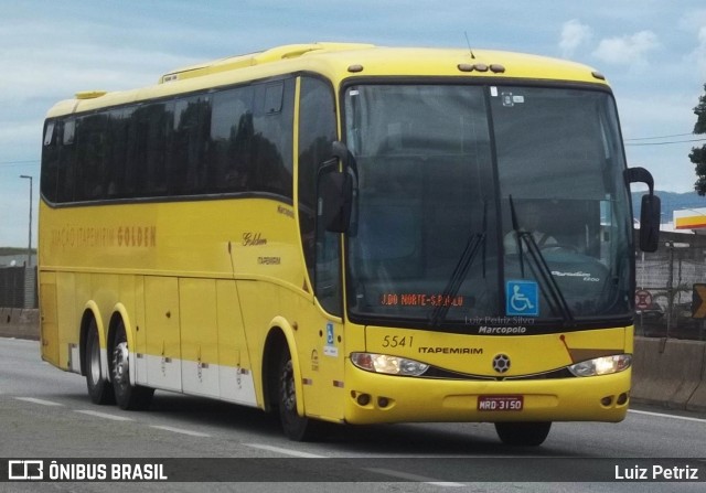 Viação Itapemirim 5541 na cidade de Resende, Rio de Janeiro, Brasil, por Luiz Petriz. ID da foto: 7824102.