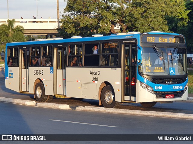 Urbi Mobilidade Urbana 336149 na cidade de Brasília, Distrito Federal, Brasil, por William Gabriel. ID da foto: 7826898.