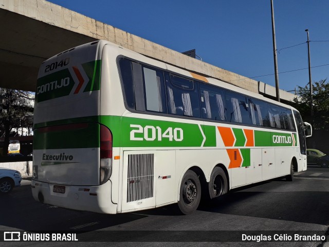 Empresa Gontijo de Transportes 20140 na cidade de Belo Horizonte, Minas Gerais, Brasil, por Douglas Célio Brandao. ID da foto: 7826039.