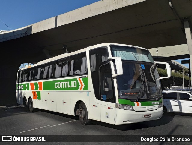 Empresa Gontijo de Transportes 20140 na cidade de Belo Horizonte, Minas Gerais, Brasil, por Douglas Célio Brandao. ID da foto: 7826008.