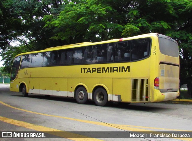 Viação Itapemirim 5033 na cidade de São Paulo, São Paulo, Brasil, por Moaccir  Francisco Barboza. Número da foto: #7826421.
