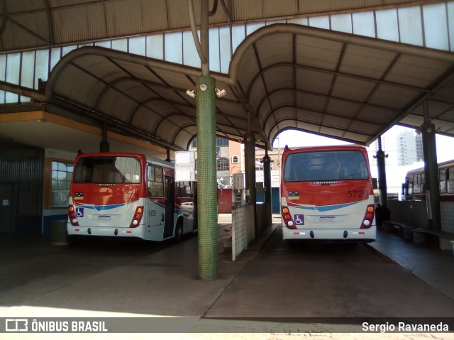 TUA - Transporte Urbano Arapongas 5729 na cidade de Arapongas, Paraná, Brasil, por Sergio Ravaneda. ID da foto: 7826697.