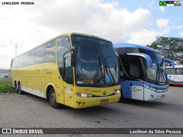 Viação Itapemirim 5021 na cidade de Caruaru, Pernambuco, Brasil, por Lenilson da Silva Pessoa. Número da foto: #7827365.