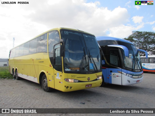 Viação Itapemirim 5021 na cidade de Caruaru, Pernambuco, Brasil, por Lenilson da Silva Pessoa. ID da foto: 7827365.