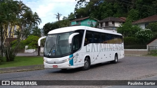 Auto Viação Catarinense 3232 na cidade de Joinville, Santa Catarina, Brasil, por Paulinho Sartor. ID da foto: 7827894.