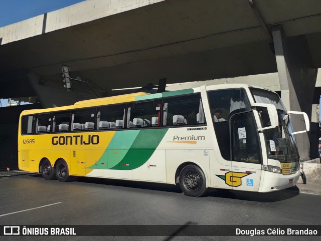 Empresa Gontijo de Transportes 12685 na cidade de Belo Horizonte, Minas Gerais, Brasil, por Douglas Célio Brandao. ID da foto: 7829466.