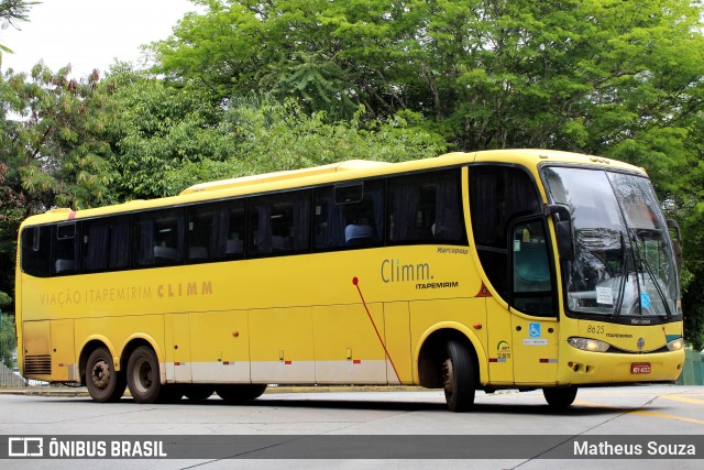 Viação Itapemirim 8625 na cidade de São Paulo, São Paulo, Brasil, por Matheus Souza. Número da foto: #7831566.