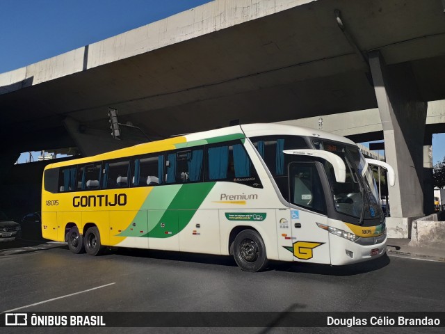 Empresa Gontijo de Transportes 18015 na cidade de Belo Horizonte, Minas Gerais, Brasil, por Douglas Célio Brandao. ID da foto: 7829431.