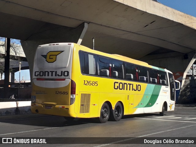 Empresa Gontijo de Transportes 12685 na cidade de Belo Horizonte, Minas Gerais, Brasil, por Douglas Célio Brandao. ID da foto: 7829471.