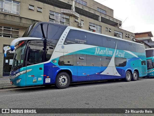 Marlim Azul Turismo 1818 na cidade de Petrópolis, Rio de Janeiro, Brasil, por Zé Ricardo Reis. Número da foto: #7829939.