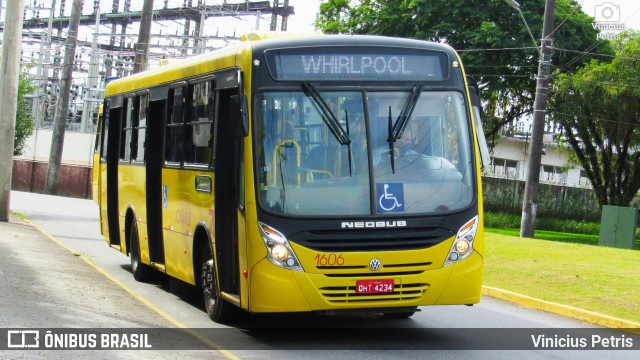 Transtusa - Transporte e Turismo Santo Antônio 1606 na cidade de Joinville, Santa Catarina, Brasil, por Vinicius Petris. Número da foto: #7829740.