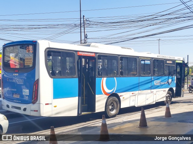 Transurb C72001 na cidade de Rio de Janeiro, Rio de Janeiro, Brasil, por Jorge Gonçalves. Número da foto: #7828746.