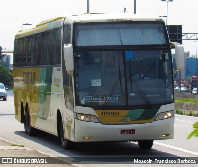 Empresa Gontijo de Transportes 11990 na cidade de São Paulo, São Paulo, Brasil, por Moaccir  Francisco Barboza. ID da foto: 7829038.