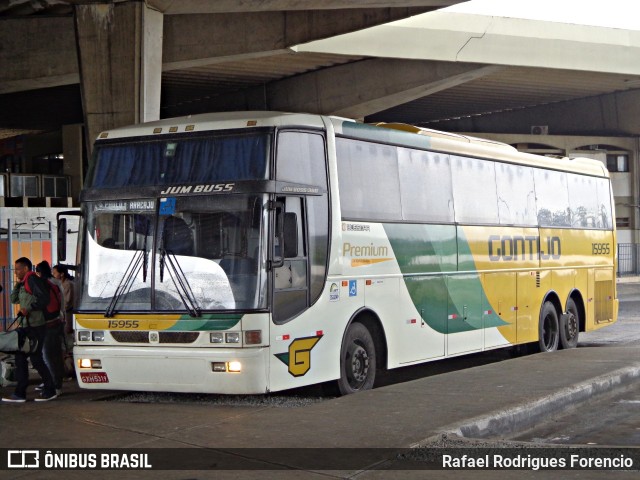 Empresa Gontijo de Transportes 15955 na cidade de Aracaju, Sergipe, Brasil, por Rafael Rodrigues Forencio. ID da foto: 7830331.