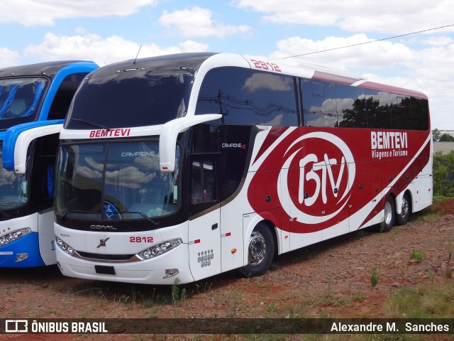 Bem Te Vi Turismo 2812 na cidade de Erechim, Rio Grande do Sul, Brasil, por Alexandre M.  Sanches. Número da foto: #7828609.