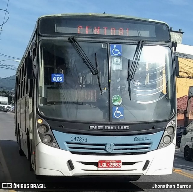 Viação Redentor C47873 na cidade de Rio de Janeiro, Rio de Janeiro, Brasil, por Jhonathan Barros. Número da foto: #7829094.