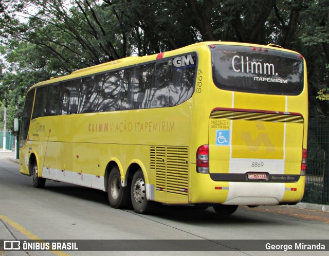 Viação Itapemirim 8869 na cidade de São Paulo, São Paulo, Brasil, por George Miranda. Número da foto: #7829560.