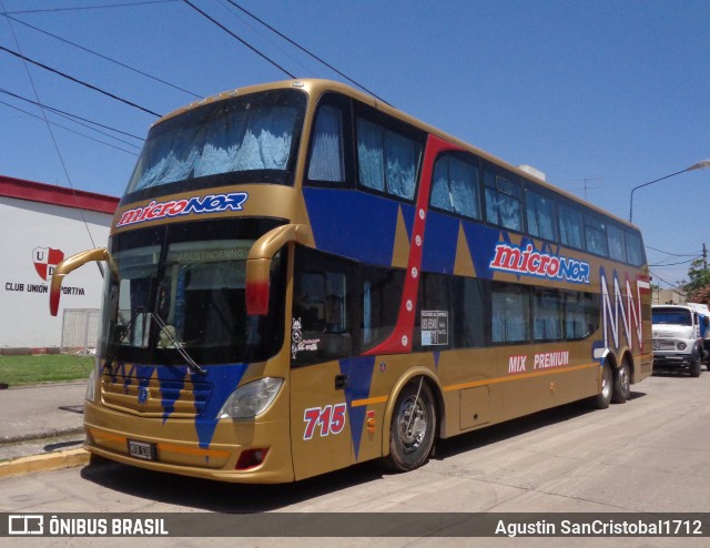 Micronor 715 na cidade de San Jerónimo Norte, Las Colonias, Santa Fe, Argentina, por Agustin SanCristobal1712. Número da foto: #7834305.