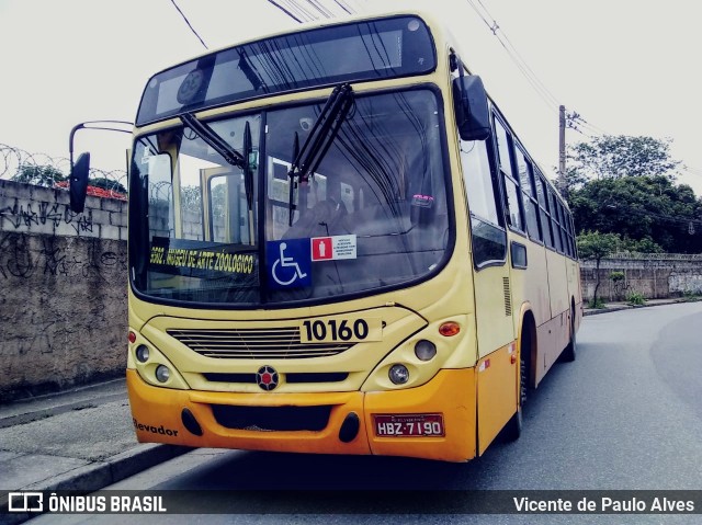 São Dimas Transportes 10160 na cidade de Belo Horizonte, Minas Gerais, Brasil, por Vicente de Paulo Alves. Número da foto: #7832041.