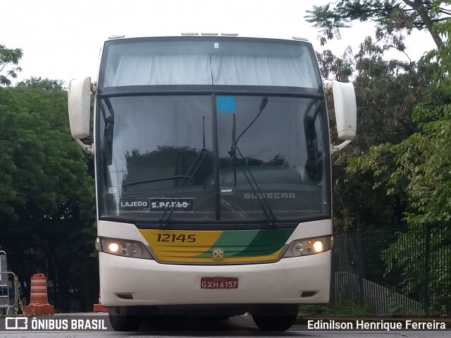 Empresa Gontijo de Transportes 12145 na cidade de São Paulo, São Paulo, Brasil, por Edinilson Henrique Ferreira. ID da foto: 7833144.