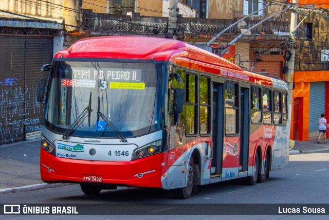 Himalaia Transportes > Ambiental Transportes Urbanos 4 1546 na cidade de São Paulo, São Paulo, Brasil, por Lucas Sousa. ID da foto: 7834303.