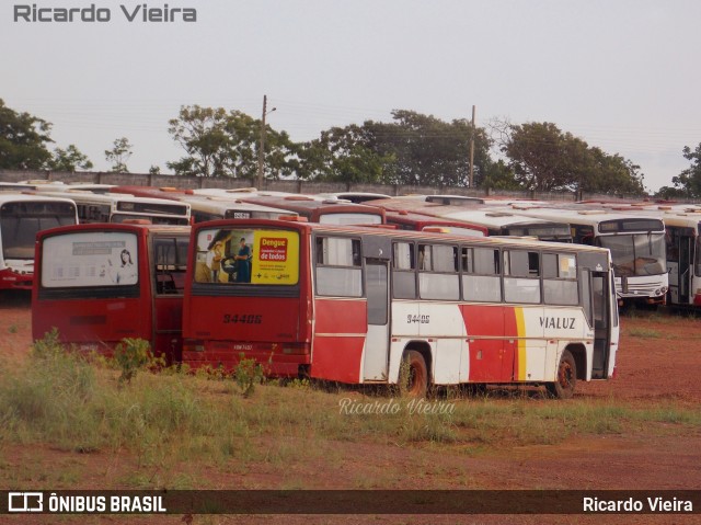 Vialuz - Viação Luziânia 94406 na cidade de Luziânia, Goiás, Brasil, por Ricardo Vieira. Número da foto: #7833541.