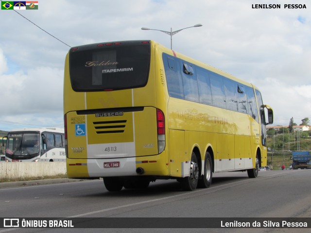 Viação Itapemirim 48113 na cidade de Caruaru, Pernambuco, Brasil, por Lenilson da Silva Pessoa. ID da foto: 7834033.