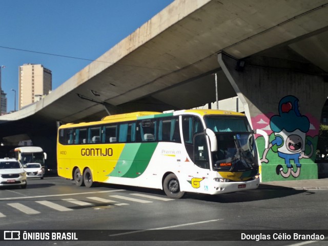 Empresa Gontijo de Transportes 14110 na cidade de Belo Horizonte, Minas Gerais, Brasil, por Douglas Célio Brandao. ID da foto: 7833755.