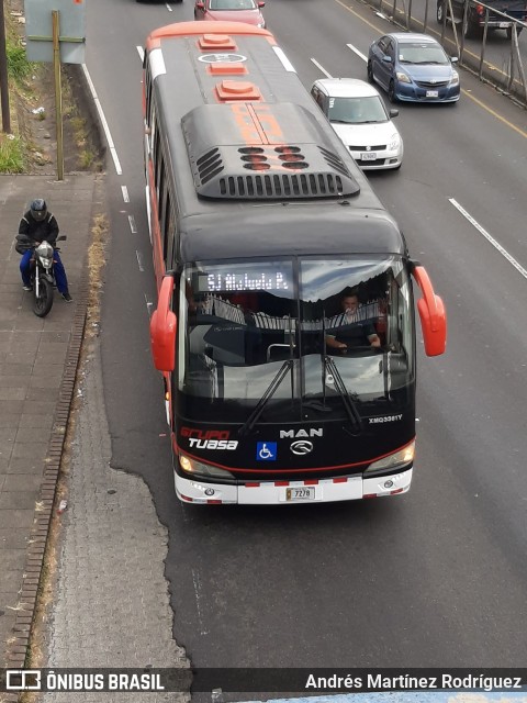 TUASA - Transportes Unidos Alajuelenses  na cidade de La Uruca, San José, San José, Costa Rica, por Andrés Martínez Rodríguez. Número da foto: #7834012.