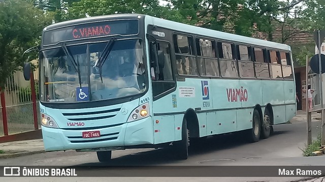 Empresa de Transporte Coletivo Viamão 8183 na cidade de Viamão, Rio Grande do Sul, Brasil, por Max Ramos. ID da foto: 7834958.