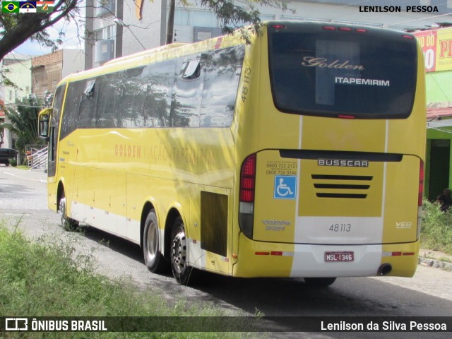 Viação Itapemirim 48113 na cidade de Caruaru, Pernambuco, Brasil, por Lenilson da Silva Pessoa. ID da foto: 7837059.