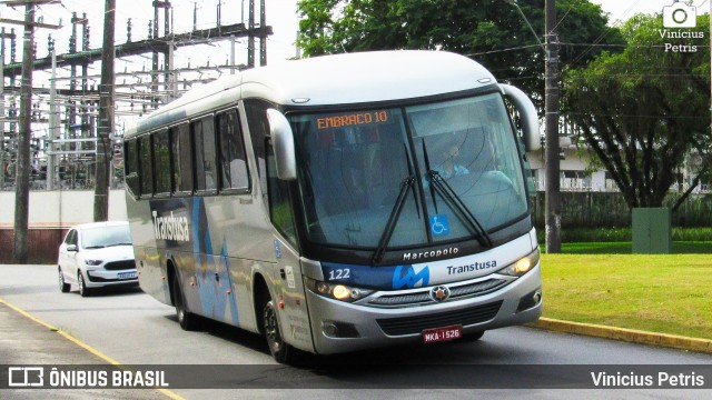 Transtusa - Transporte e Turismo Santo Antônio 122 na cidade de Joinville, Santa Catarina, Brasil, por Vinicius Petris. Número da foto: #7834898.