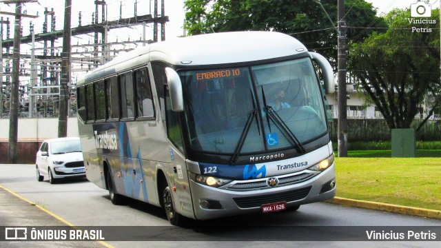 Transtusa - Transporte e Turismo Santo Antônio 122 na cidade de Joinville, Santa Catarina, Brasil, por Vinicius Petris. ID da foto: 7834898.