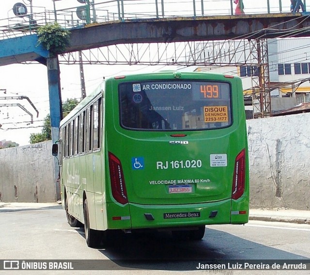 Transportes Santo Antônio RJ 161.020 na cidade de Duque de Caxias, Rio de Janeiro, Brasil, por Janssen Luiz Pereira de Arruda. Número da foto: #7836550.