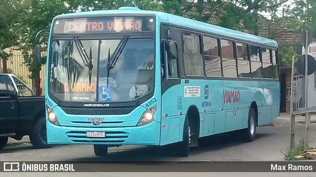 Empresa de Transporte Coletivo Viamão 8352 na cidade de Viamão, Rio Grande do Sul, Brasil, por Max Ramos. Número da foto: #7834950.