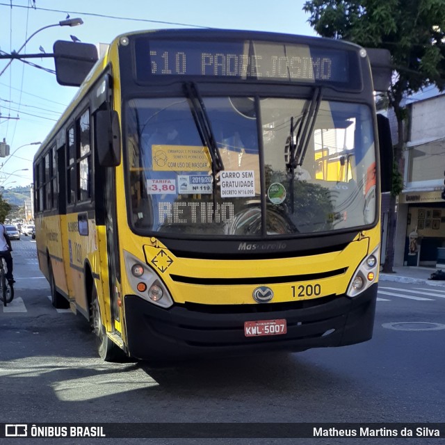 Viação Sul Fluminense 1200 na cidade de Volta Redonda, Rio de Janeiro, Brasil, por Matheus Martins da Silva. Número da foto: #7835165.