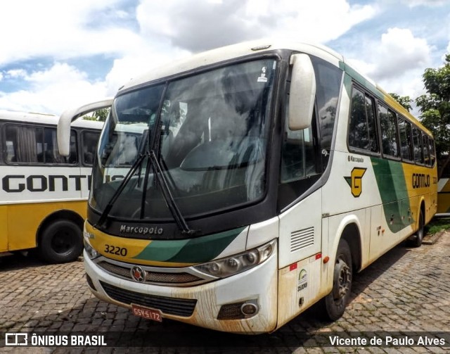 Empresa Gontijo de Transportes 3220 na cidade de Belo Horizonte, Minas Gerais, Brasil, por Vicente de Paulo Alves. Número da foto: #7835202.