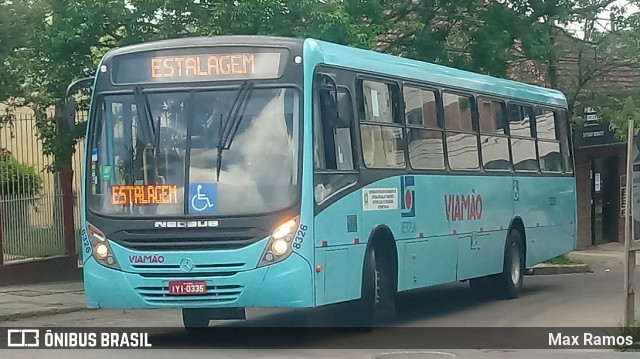 Empresa de Transporte Coletivo Viamão 8326 na cidade de Viamão, Rio Grande do Sul, Brasil, por Max Ramos. ID da foto: 7834939.